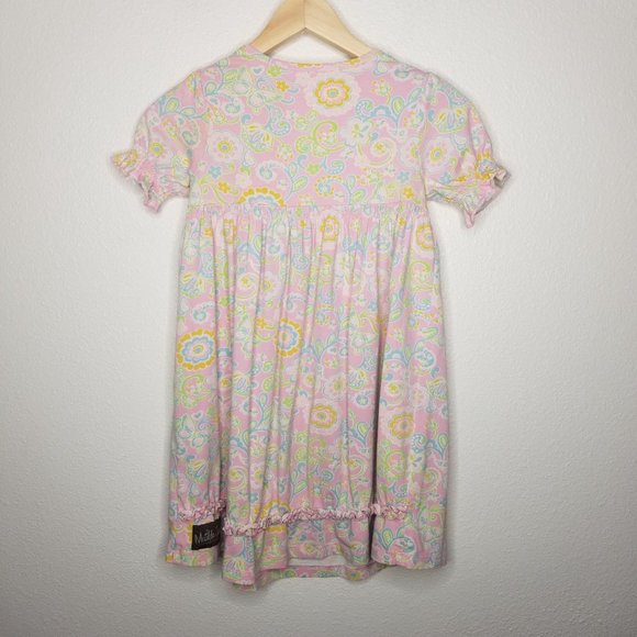 MATILDA JANE Size 8 Butterbee Lap Dress Hammond Bay Girls Floral RARE #2903 - Picture 9 of 9